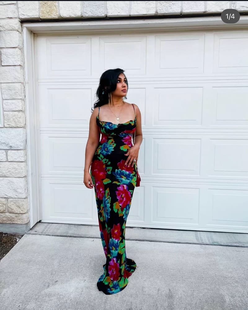 Rat And Boa casablanca Floral Maxi Dress - Image 3