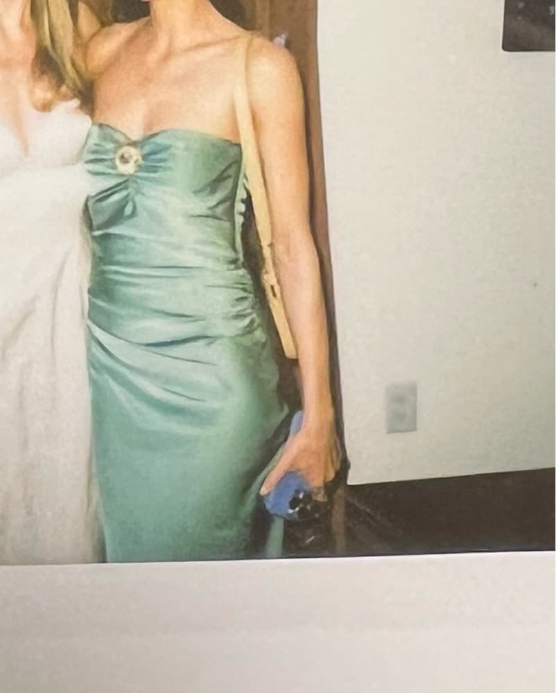 BEC + BRIDGE Green Emilia Strapless Maxi - Image 3