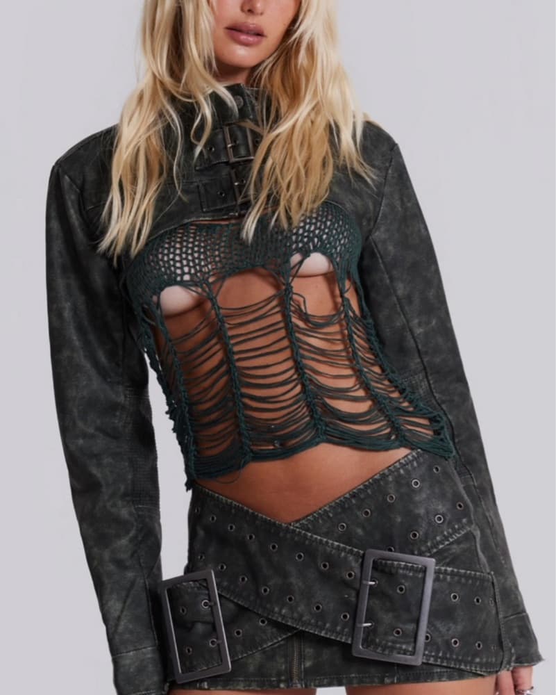 Jaded London Assassin Leather Set - Image 3