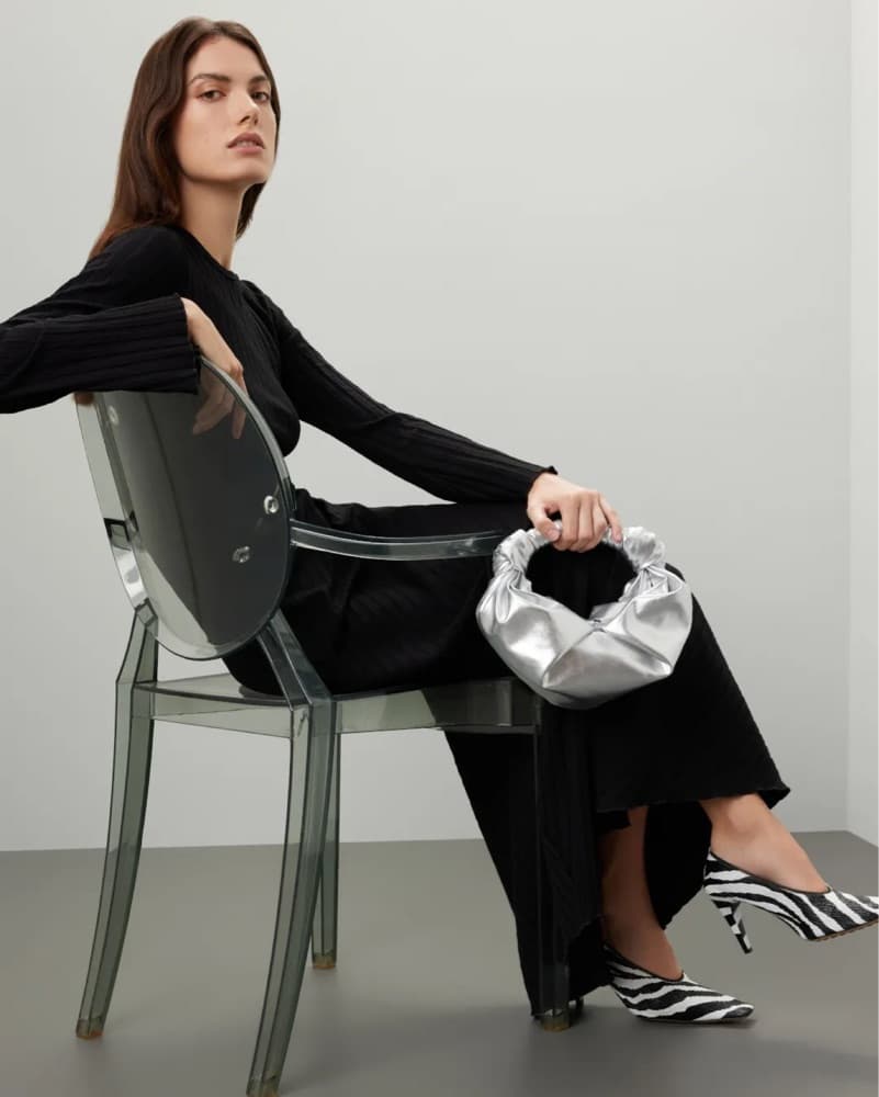 Simon Miller Silver Bag - Image 3