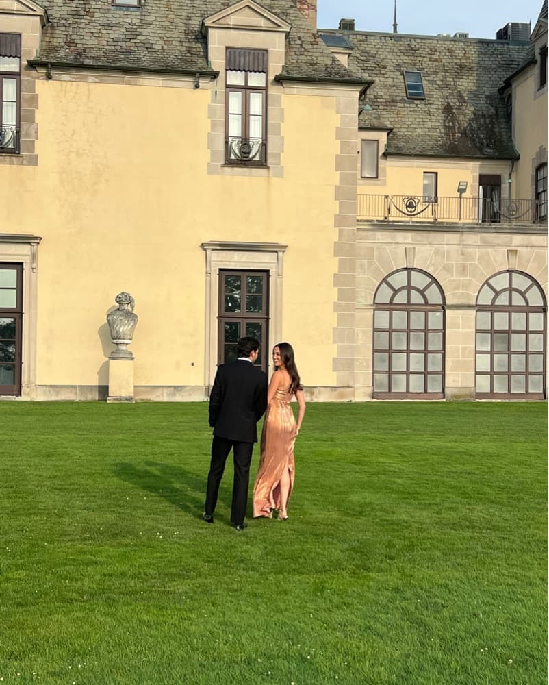 Lovers And Friends Rose Gold Mya Gown - Image 3