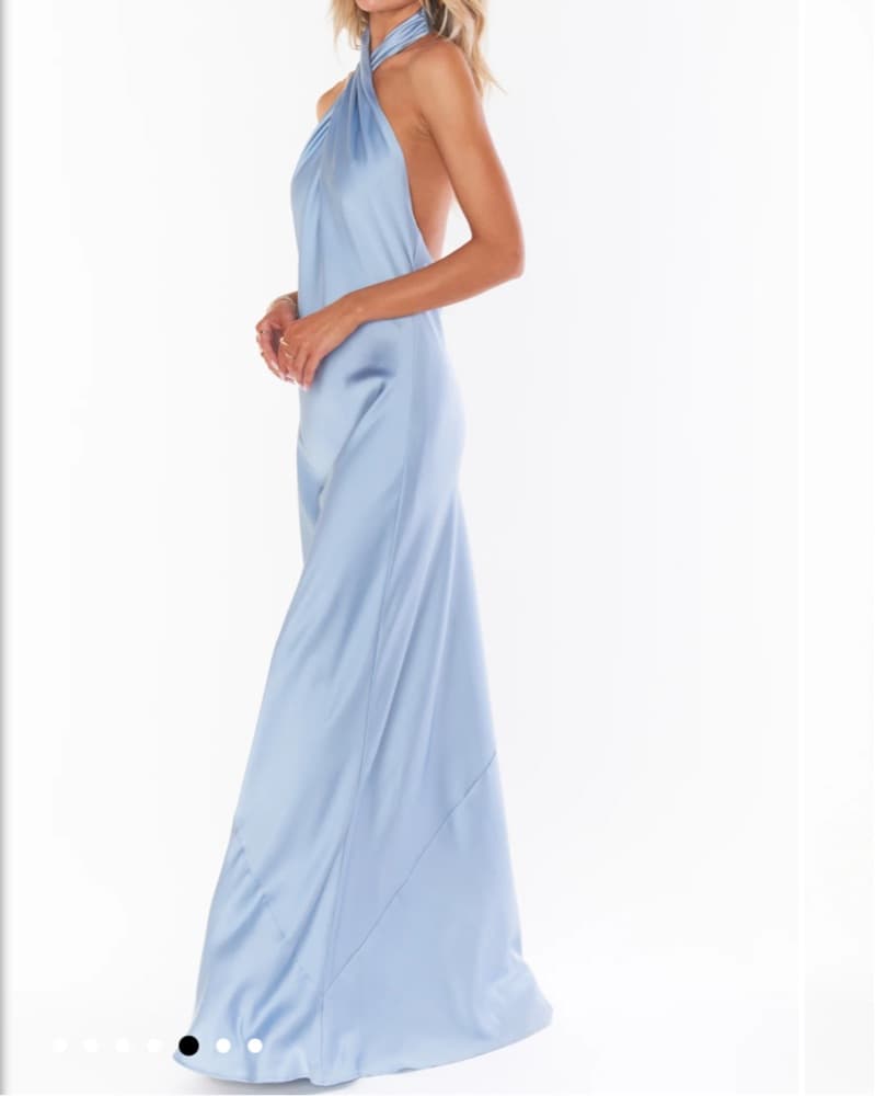 Jasmine Halter Maxi Dress - Image 4