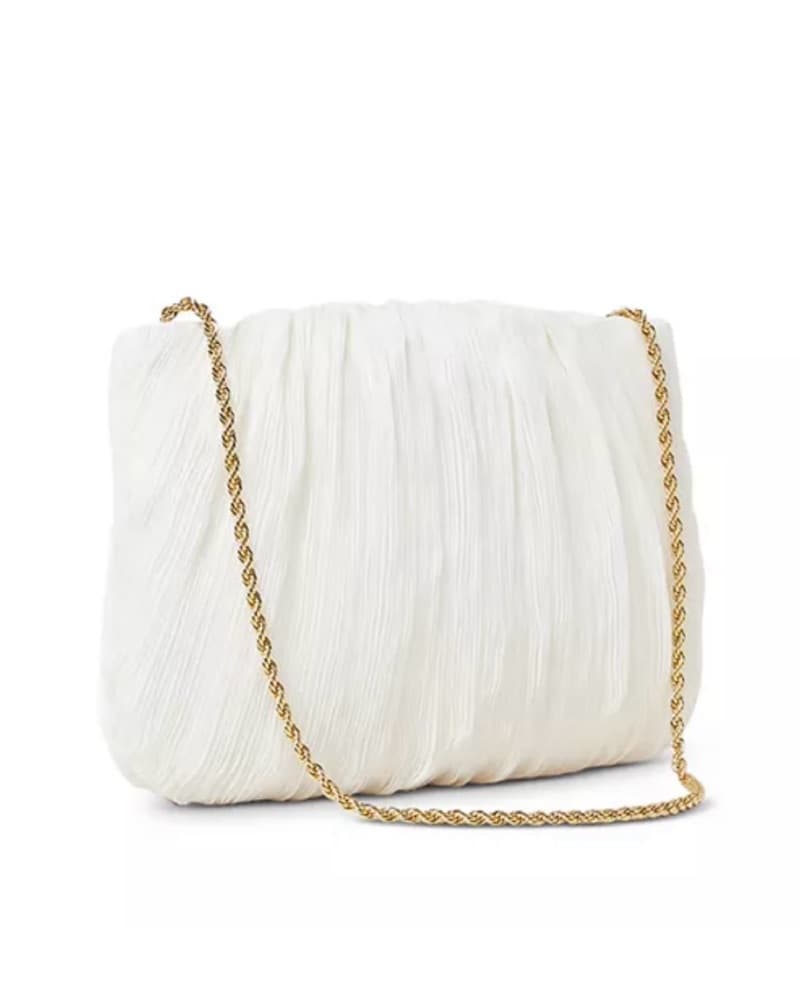 Loeffler Randall Brit Flat Pleated Pouch - Image 1