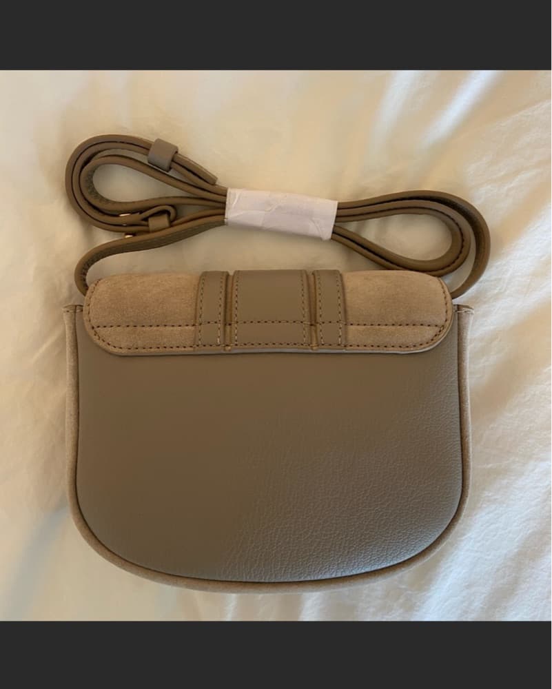 Chloe Hana Suede & Leather Bag - Image 3
