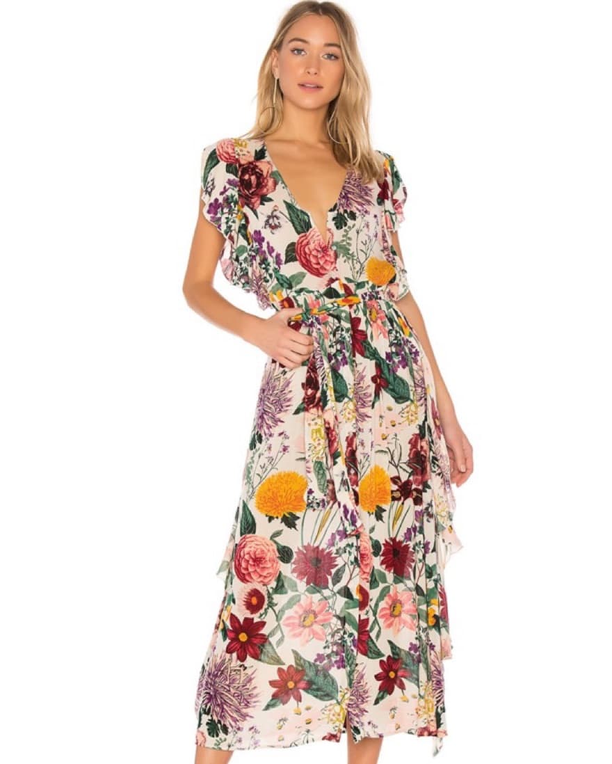 Revolve Floral Dress - Image 1