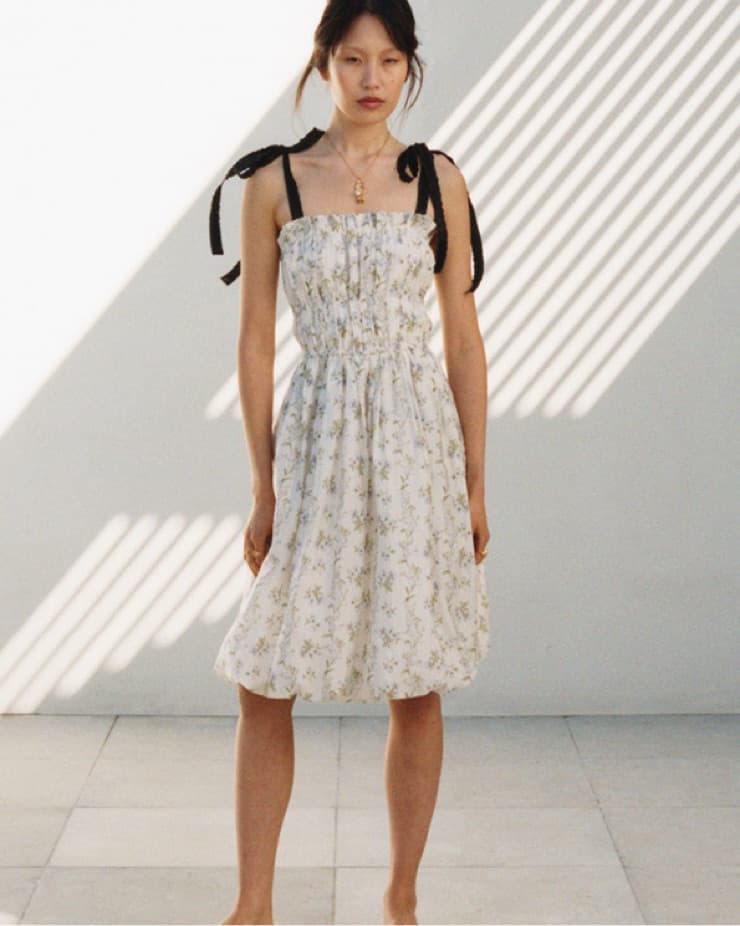 Brock Collection Floral Ruffle Dress - Image 3