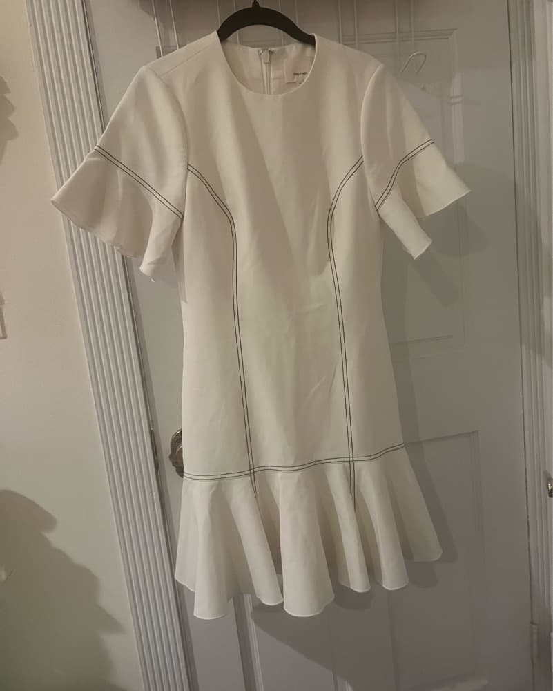 Cinq A Sept White Dress - Image 2