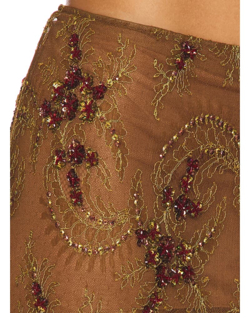 Guarana Skirt in Brown - Image 4
