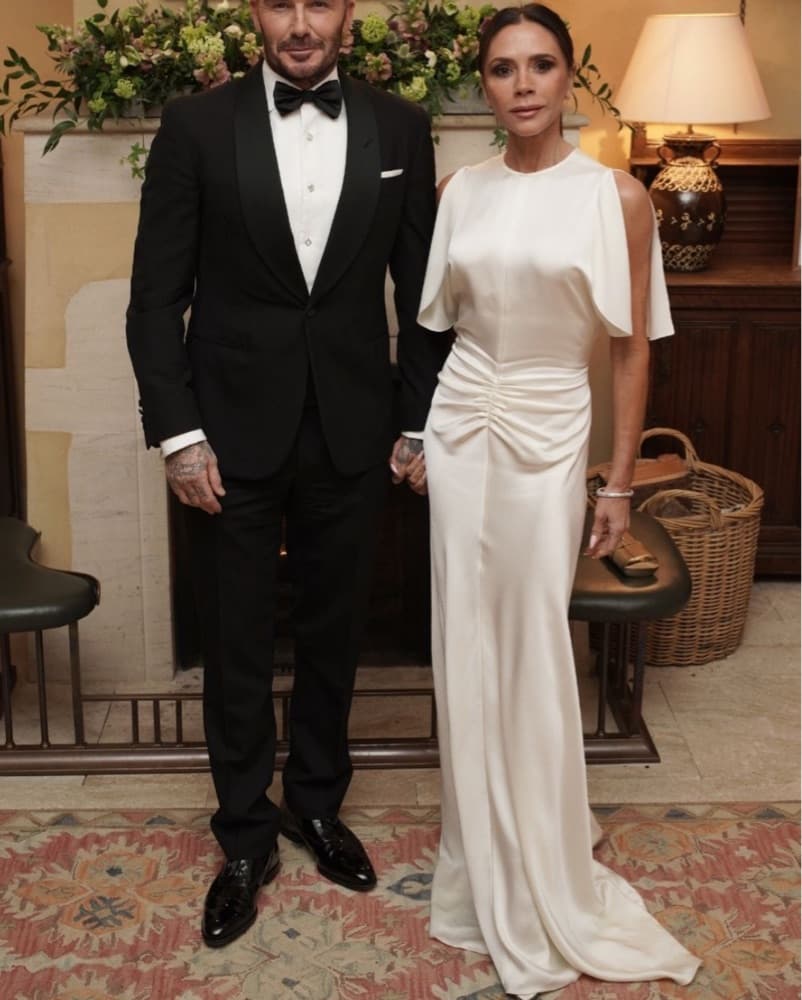 Victoria Beckham Bela Gown In Olive  - Image 2