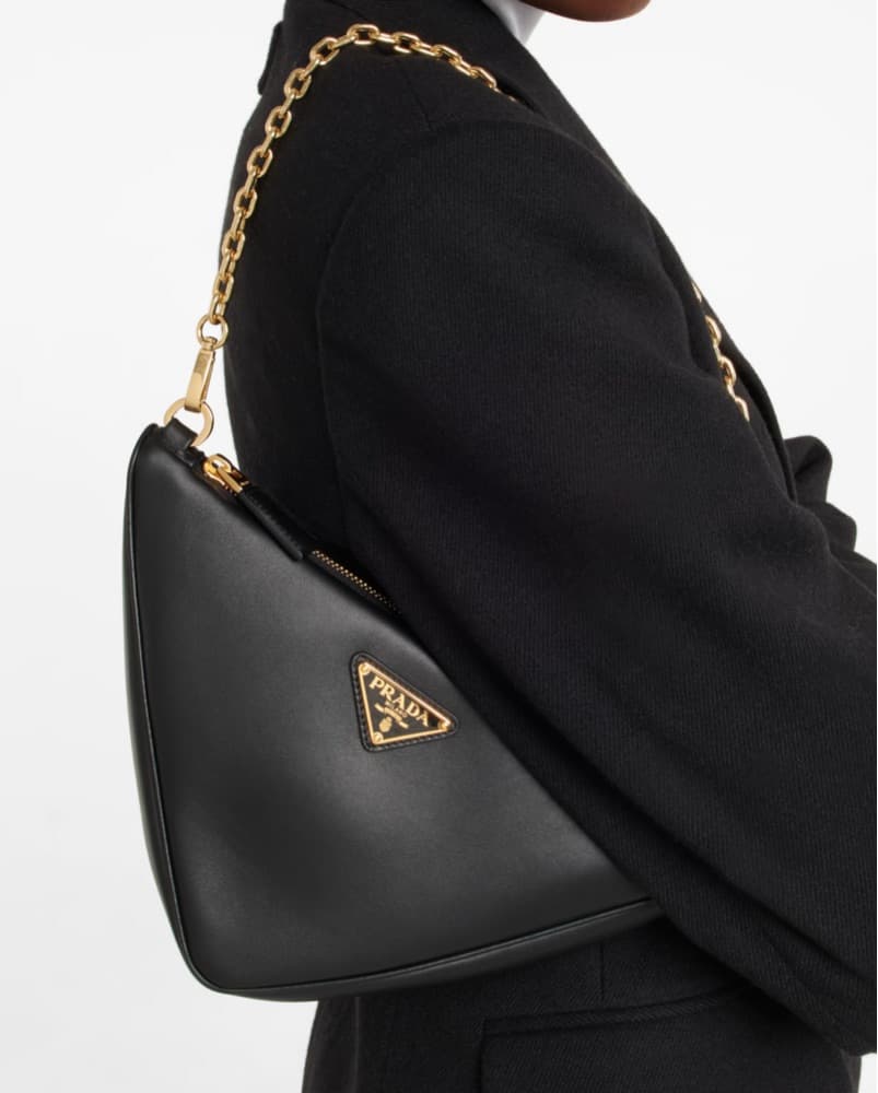 Prada Leather Shoulder Bag  - Image 1