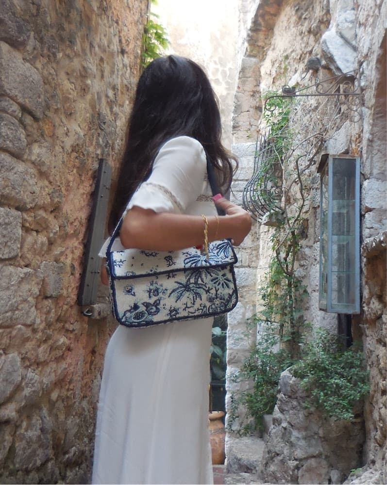 Staud Tommy Beaded Bag - Image 1