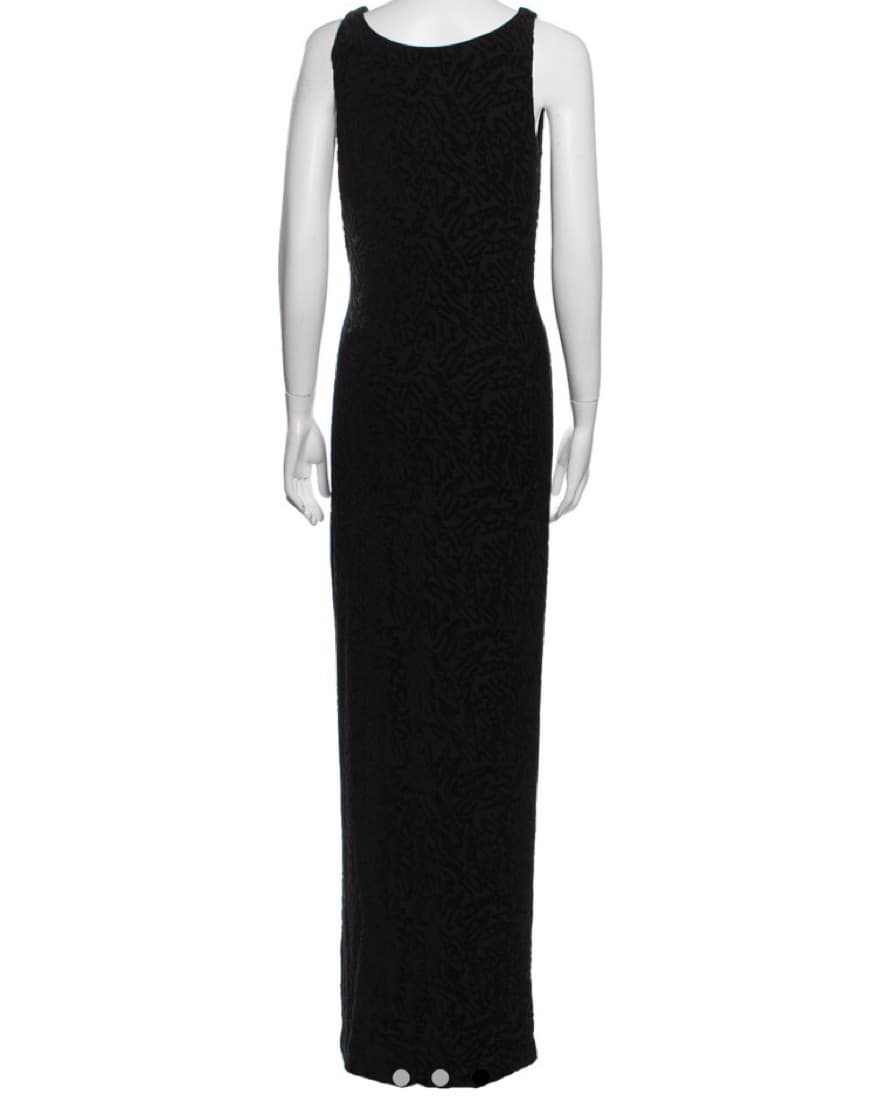 Missoni Gown Deep v Dress - Image 3
