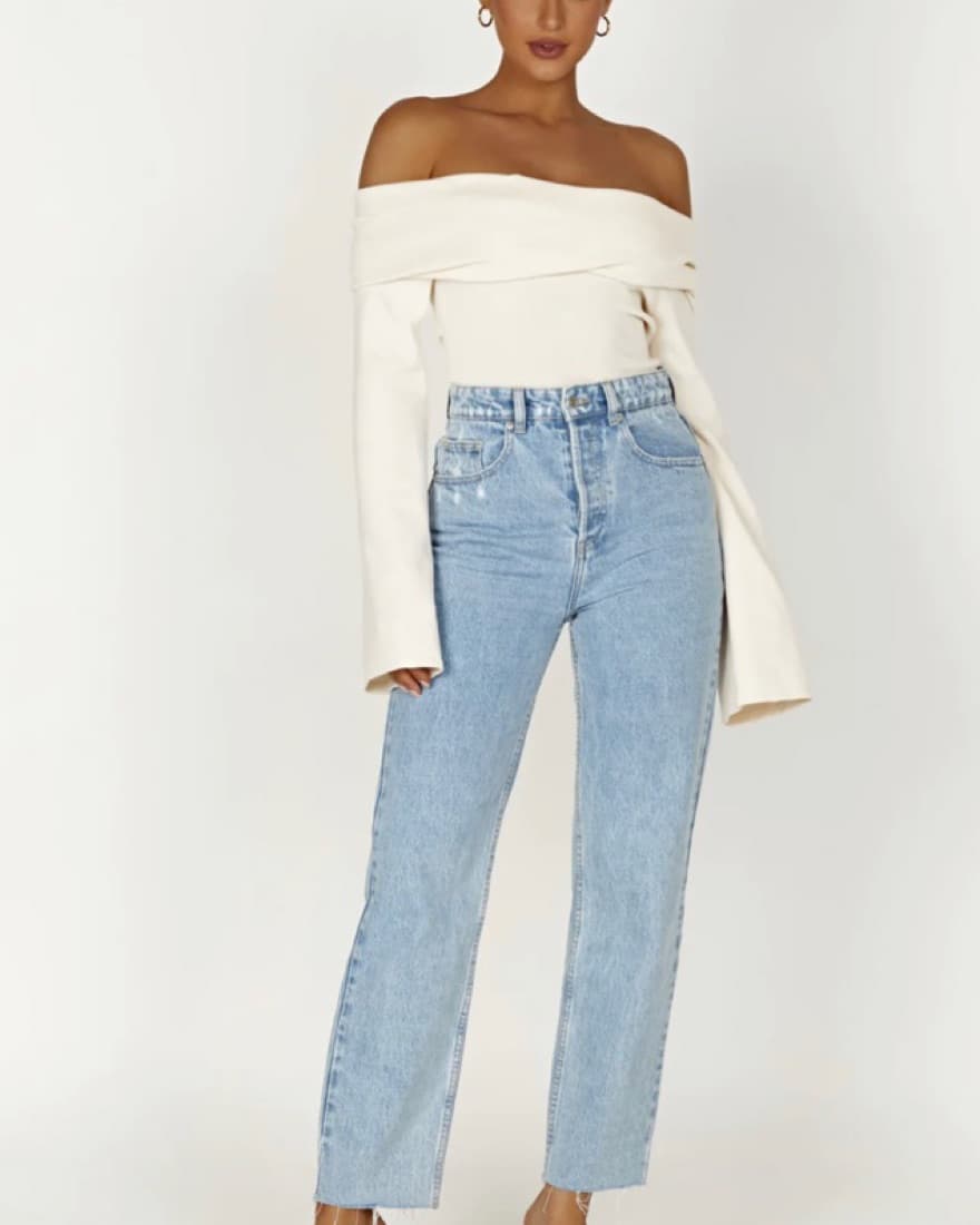 Meshki Off The Shoulder Top - Image 1