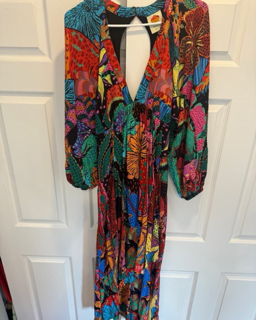 Farm Rio Leopard Dress - Image 3