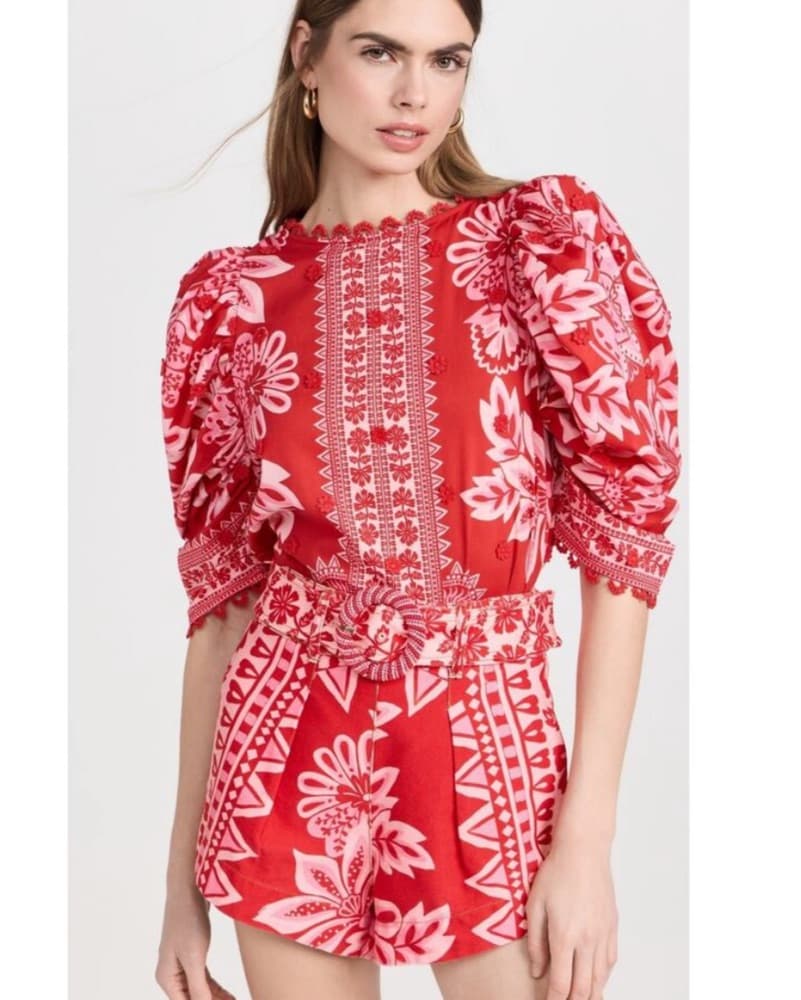 Farm Rio Tapestry Blouse - Image 2