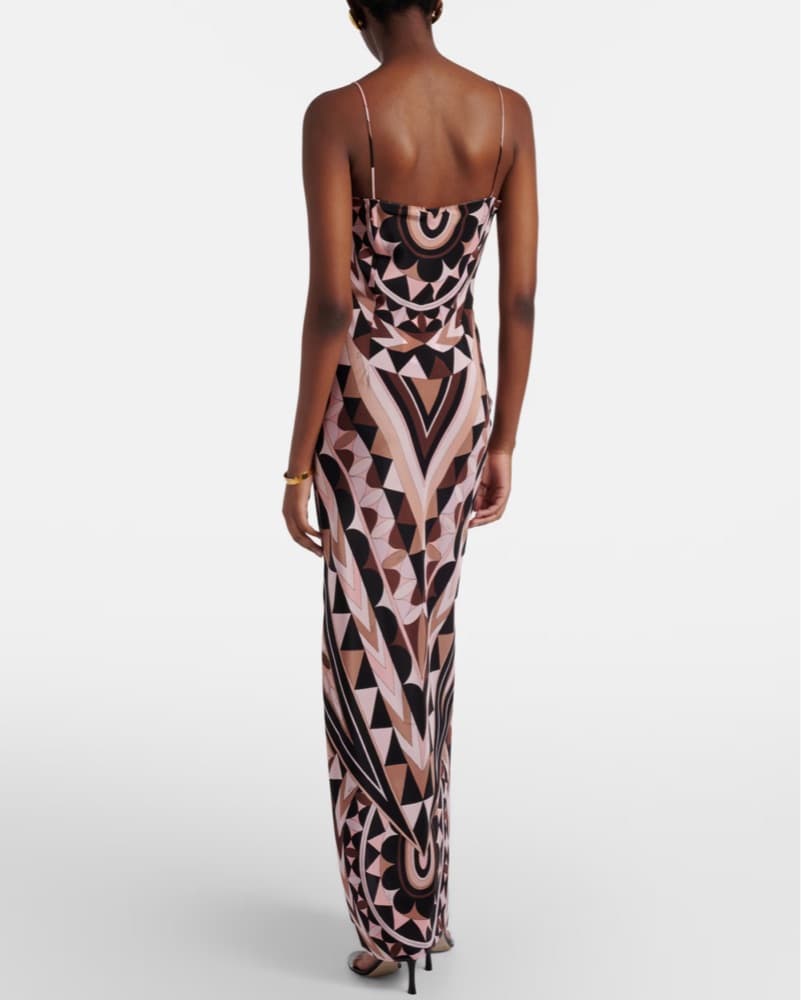 PUCCI Manuba Silk Crêpe de Chine Gown - Image 4
