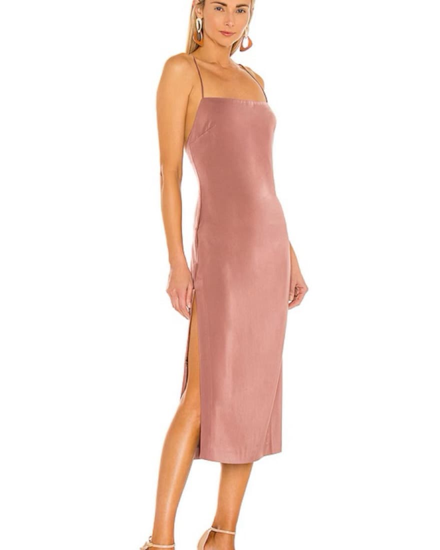 NBD Malia Midi Dress in Mauve  - Image 2