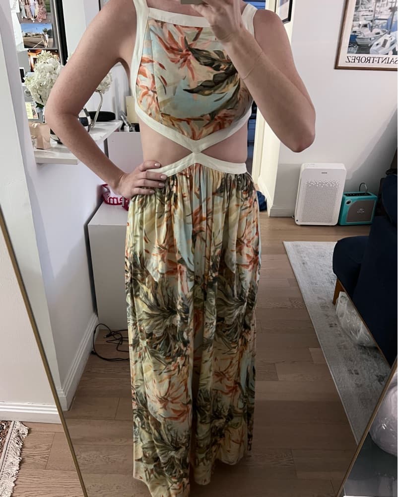 Signifcant Other Tropical Maxi Dress - Image 3