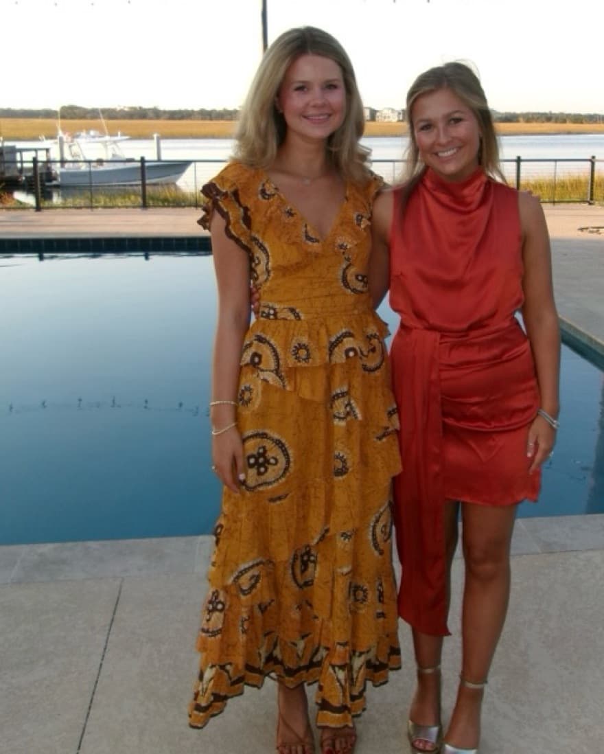 Love The Label Yellow And Brown Maxi - Image 2