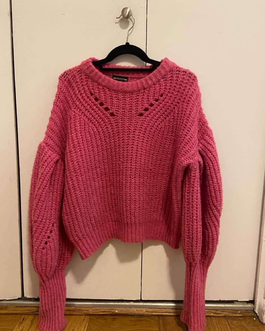 Pink Pretty Little Thing Sweater  - Image 2