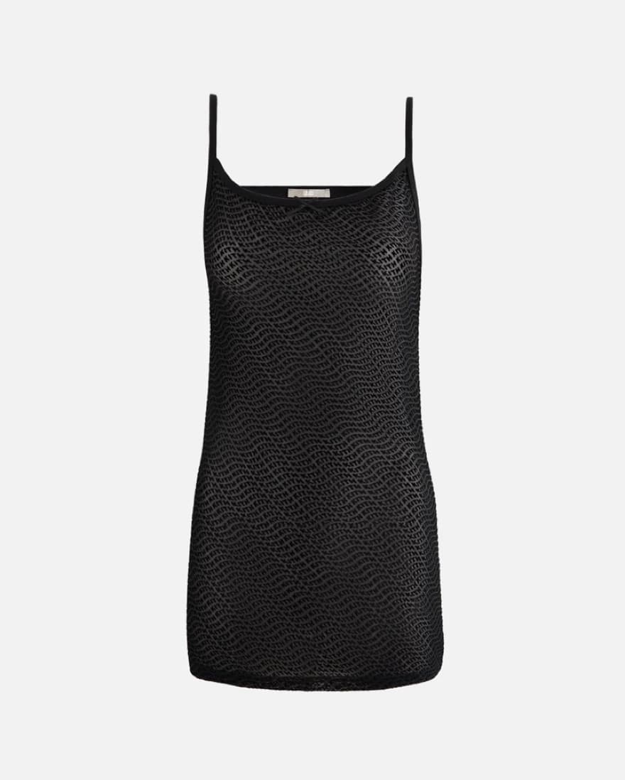 Kith Sheer Black Monogram Dress - Image 2
