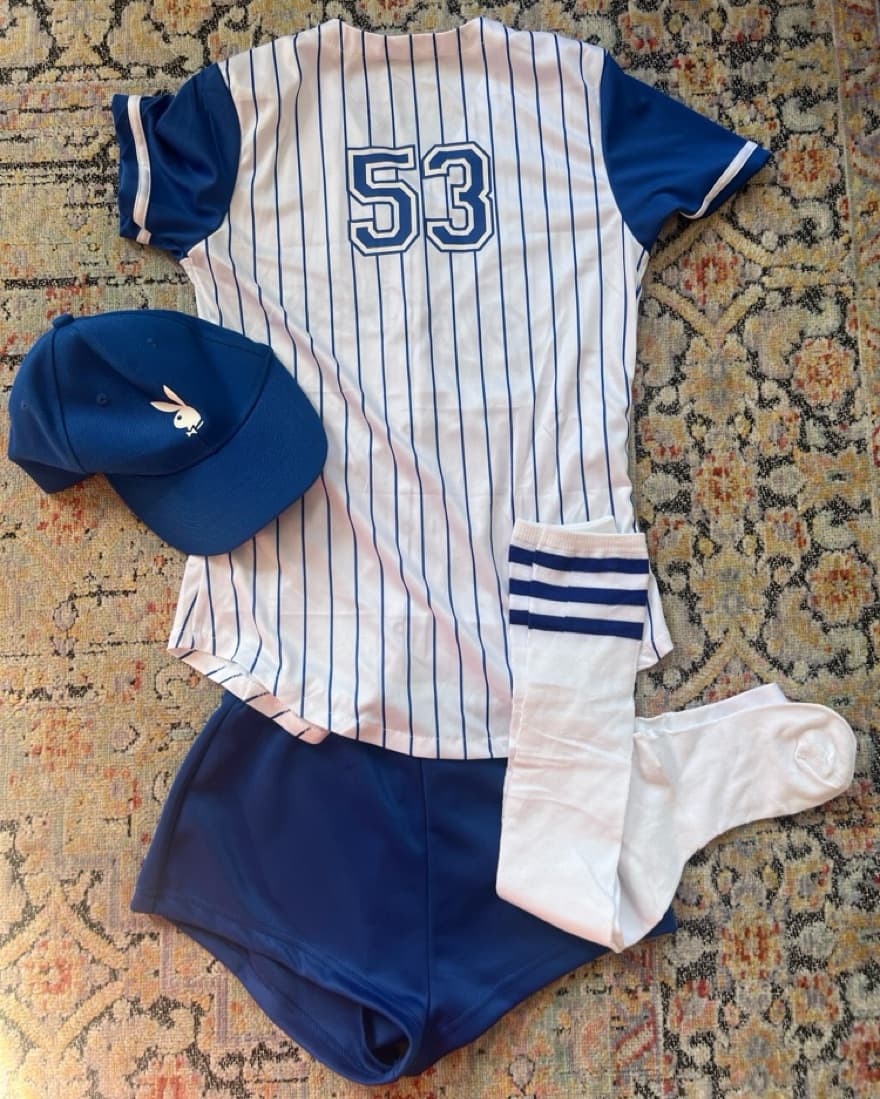 Baseball Player Playboy Costume - Image 2