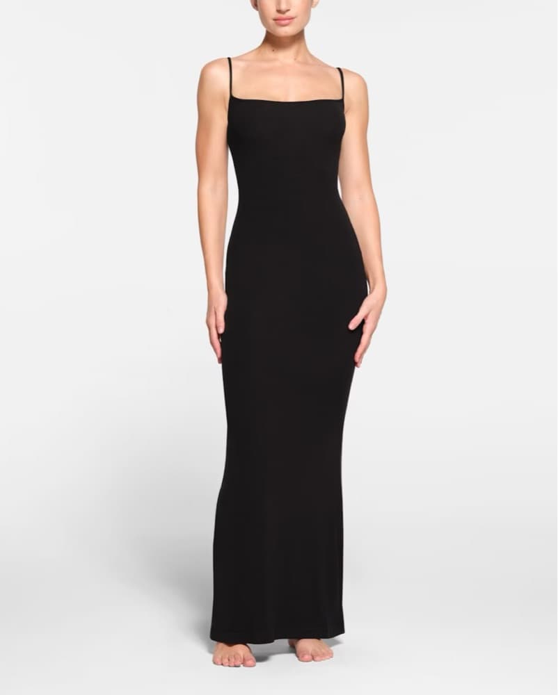 LONG SLIP DRESS - Image 2