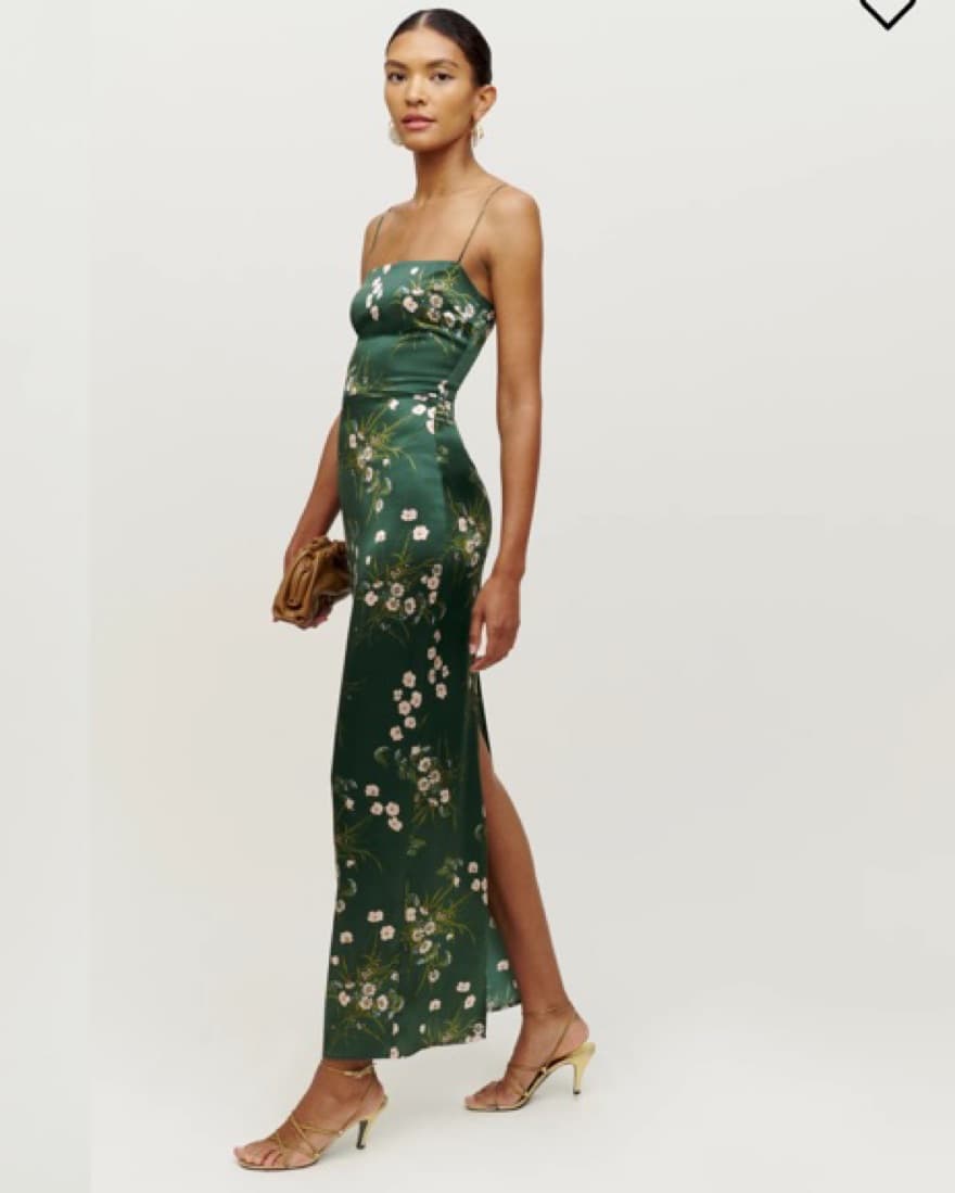 Revolve Frankie Silk Dress - Image 1