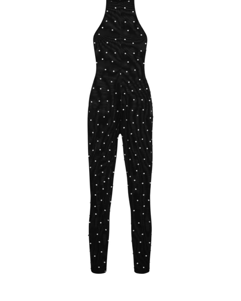 Oseree Gem Necklace Jumpsuit  - Image 5