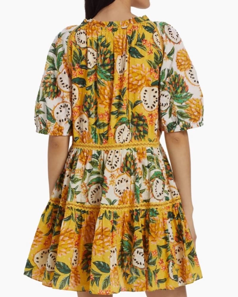 Farm Rio Yellow Minidress - Image 5