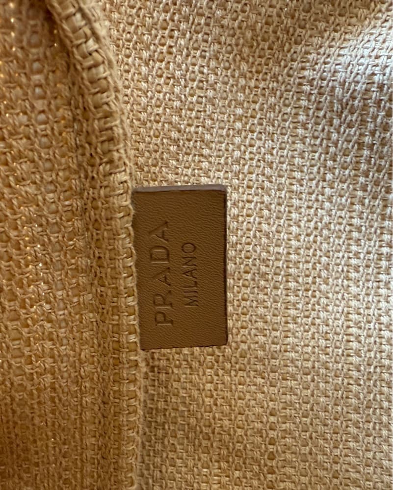 Prada Raffia Tote (Authentic) - Image 4