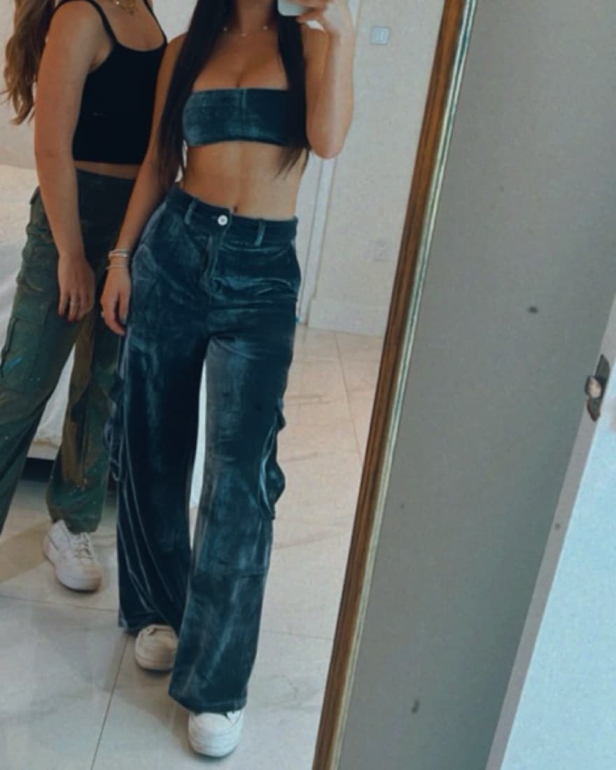 Dark Blue Velvet Set - Festival  - Image 1