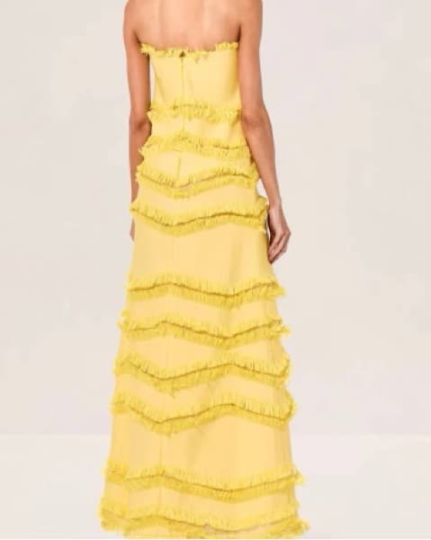 Alexis Reeve Yellow Gown  - Image 4
