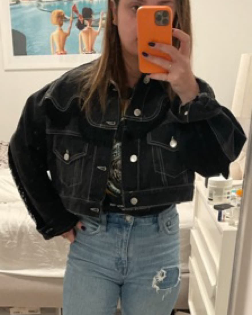 Ganni Fringe Denim Jacket  - Image 5