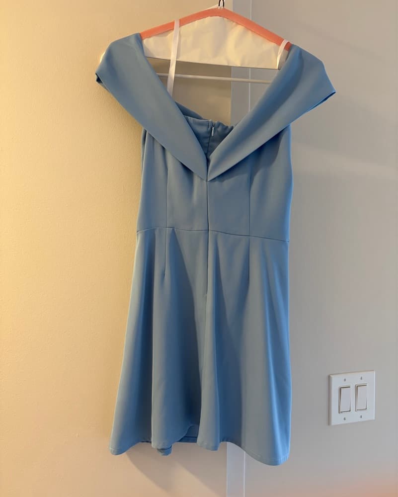 By The Way Aubrey Light Blue Dress - Image 5