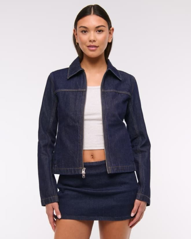  Abercrombie & Fitch Jean Jacket  - Image 1