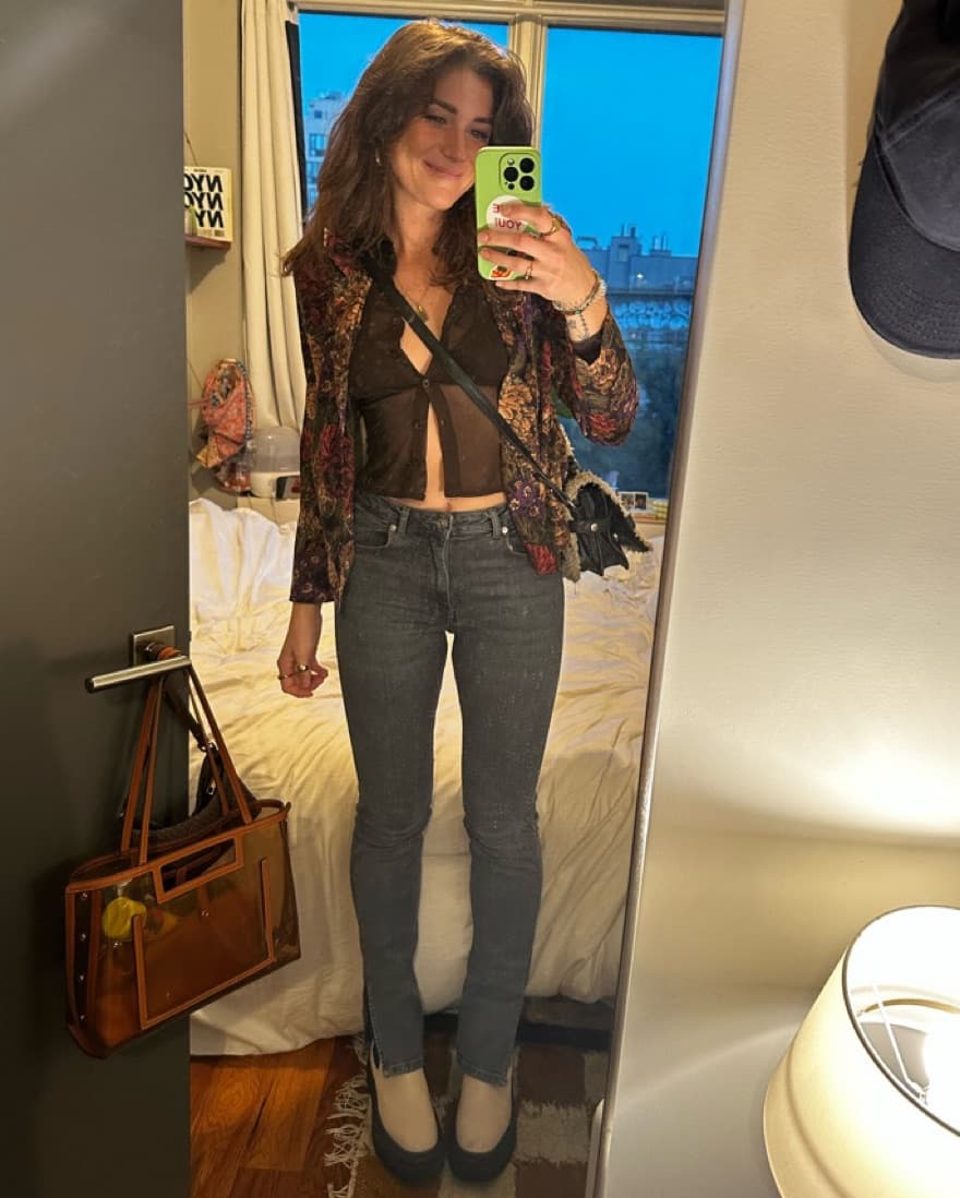 Motel Rocks Sheer Shirt - Image 2