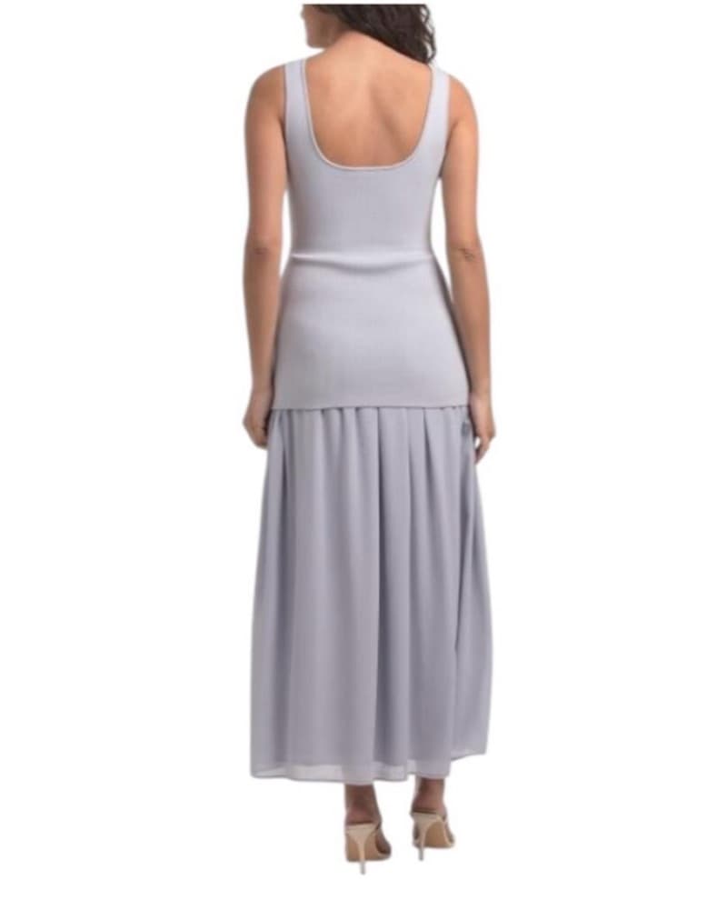 Blue Drop waist Dress - Image 2