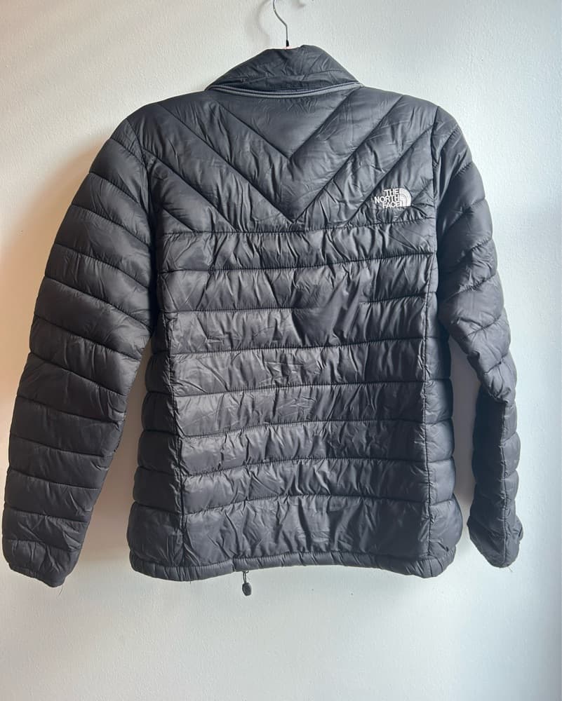 Women’s Black North Face Jacket - Image 3