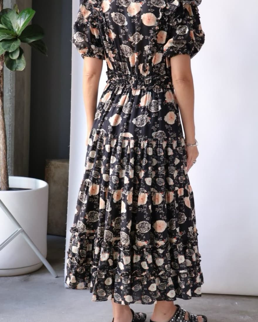 Ulla Johnson Ruffled floral dress - Image 2