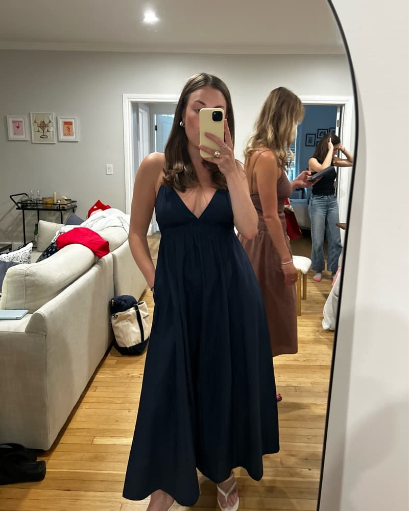 Navy Maxi Dress - Image 3