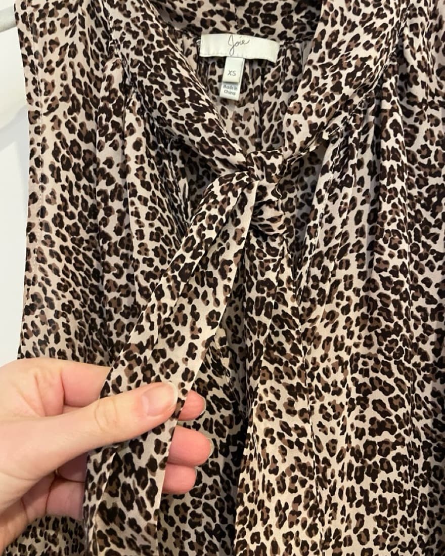 Joie Leopard Top - Image 4