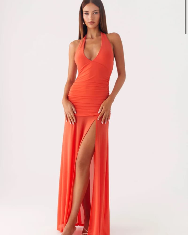 Peppermayo Island Muse Dress - Coral - Image 3