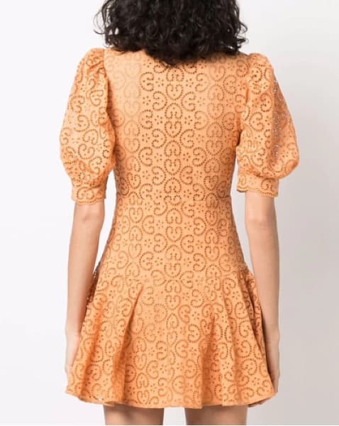 Sandro Kendal Broderie Anglaise Dress - Image 6