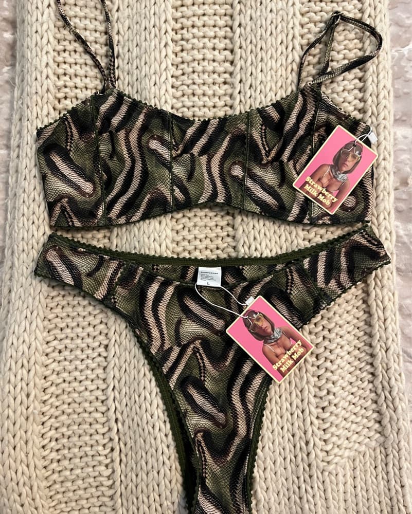 Strawberry Milk Mob Bikini - Image 1