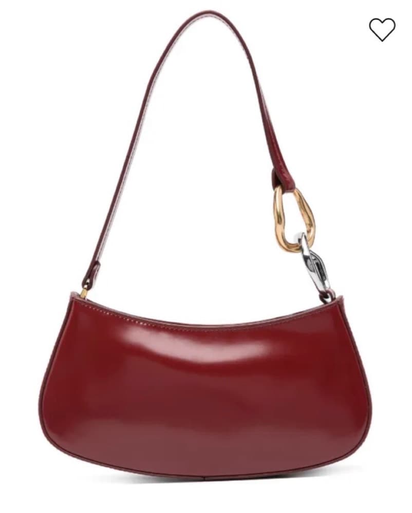 Staud Maroon Ollie Bag - Image 1