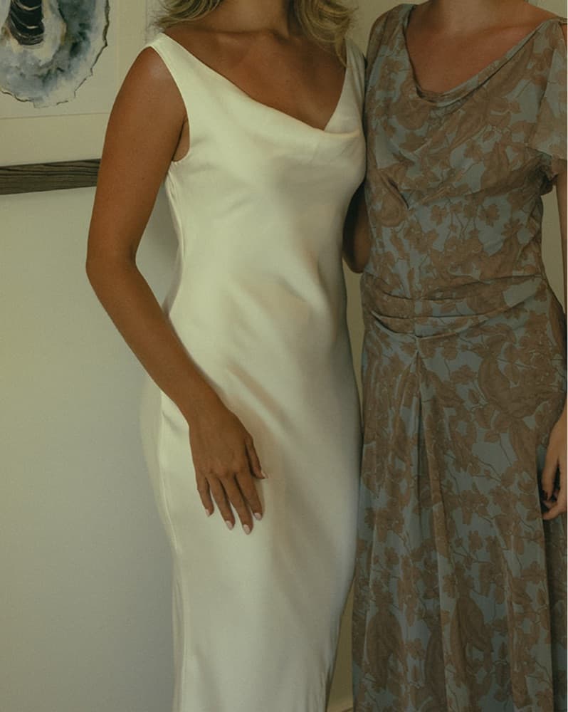 White Norma Kamali Maria Dress gown - Image 4