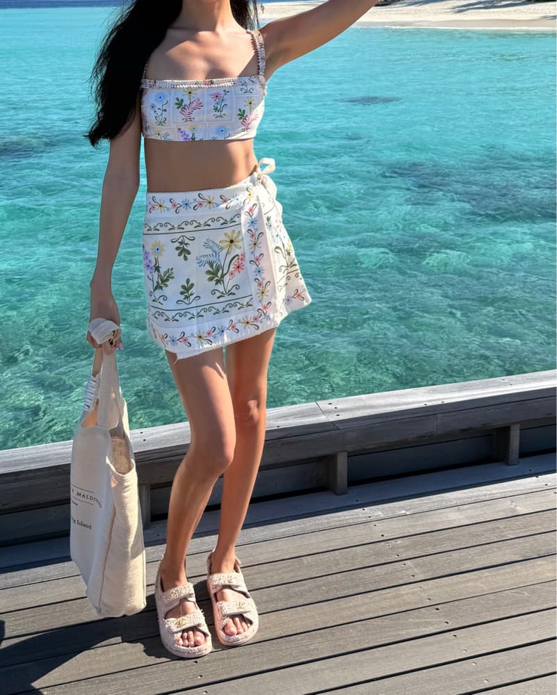 Agua By Agua Bendita Pareo Skirt Set - Image 3