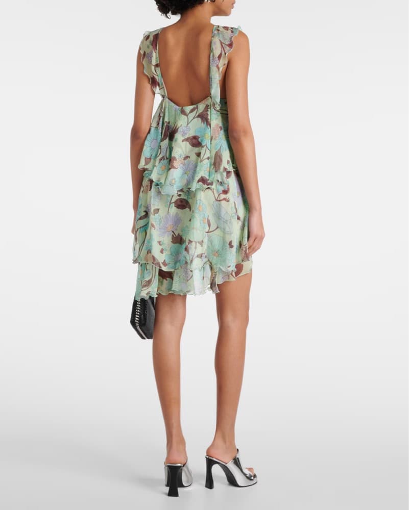 Stella McCartney Floral Ruffle Dress - Image 2