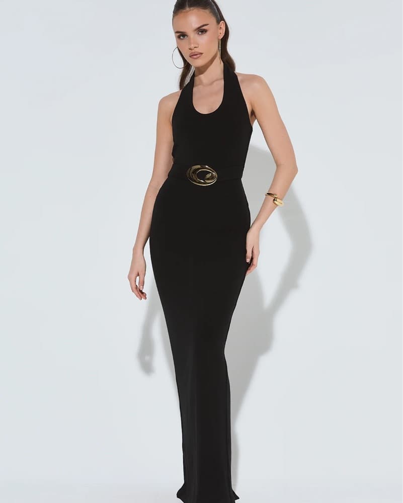 Nought And kisses Julia halter Dress - Image 2